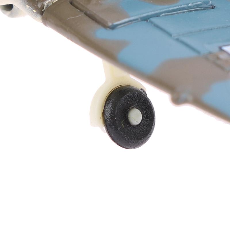 Doll House Mini Alloy Assembly Airplane Model Photo Scene Decoration Assembly Toys
