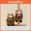 Groundhog Plush Toy Cartoon Keychain Backpack Pendant Childrens Gift Holiday