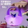 Sanrio handbag silicone night light bedroom night sleeping atmosphere light ornament rechargeable creative pat light