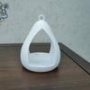 Waterproof Hanging Bird Feeder Rainproof Large Capacity Hummingbird Feeder House Shape Plastic Birdhouse Outdoor Garden