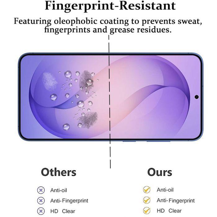 Verre Trempé Intégral - BOOLING - pour Samsung Galaxy S26 Plus - 3 Protection Anti-Rayure Bord Noir