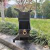 Integrated Outdoor Folding Wood Stove, Camping Picnic, Picnic Cooking, Travel, Car Portable Firewood Stove, Heater Cooktops