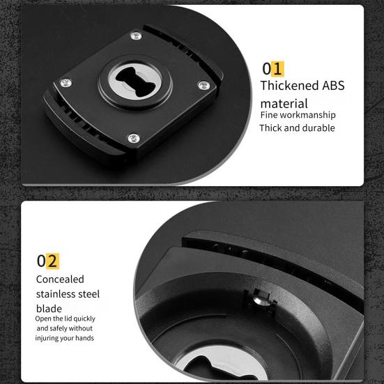 Smooth Edge Bottle And Can Opener for Stress Relief Stainless Steel Portable Versatile Soda Beer Opener