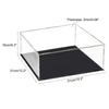 Uxcell Display Case, Dustproof, Protective Cube, Clear Acrylic, 30x30x15 Cm