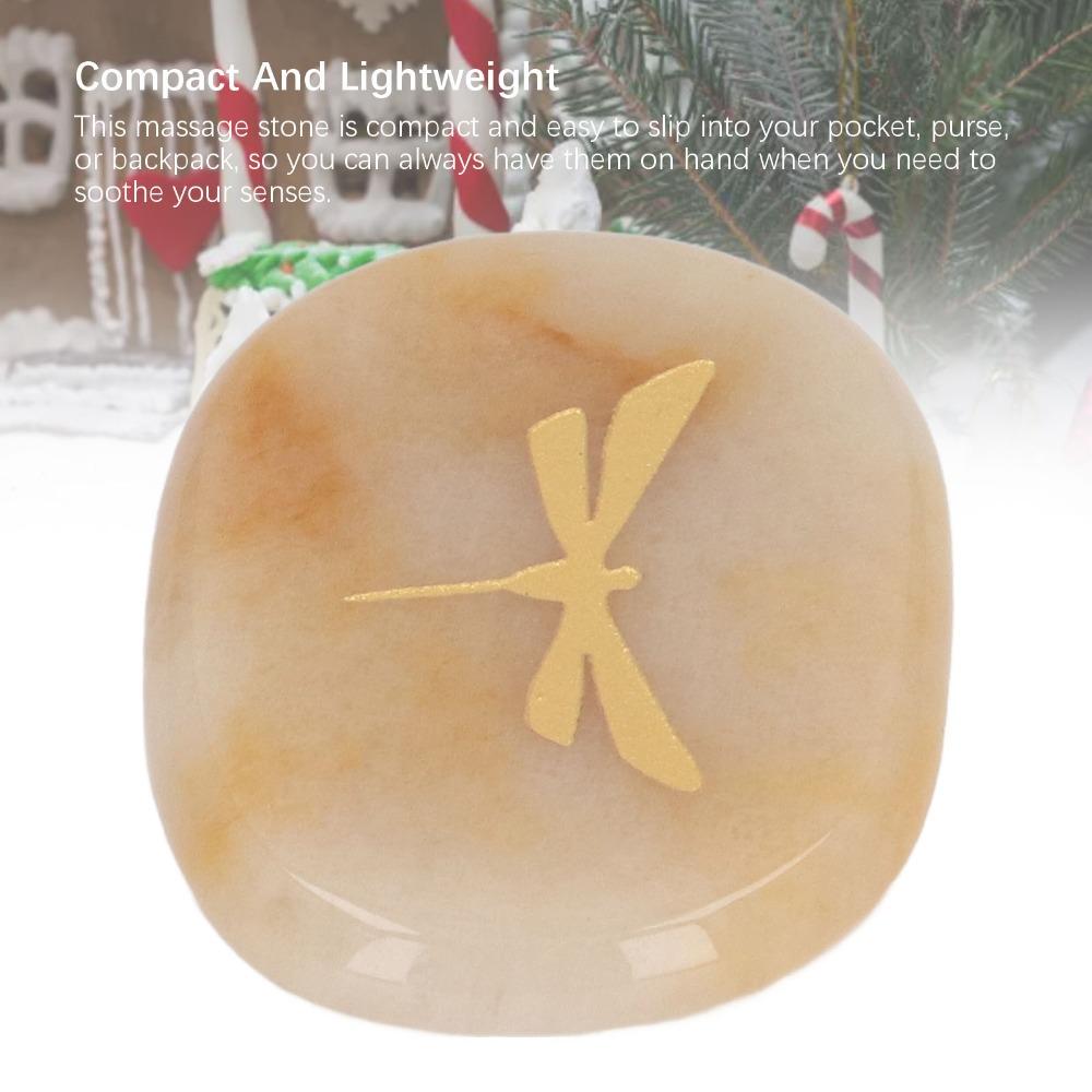 Lightweight Palm Stone Smooth Flat Surface Balance Stone Hand Flatterer Massage Stone Home Office