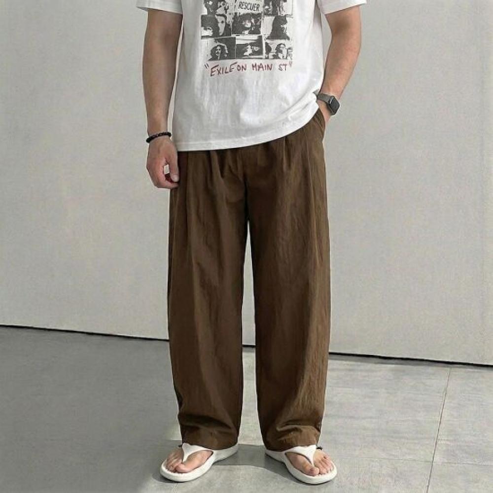 Onl Women 1+1 Balloon Pants Nylon Wide Pants Gray