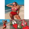 Stylish Women's One Piece Beach Swimsuit Swimwear Bathing Monokini Padded Bikini Flower For Effortless Summer Elegance