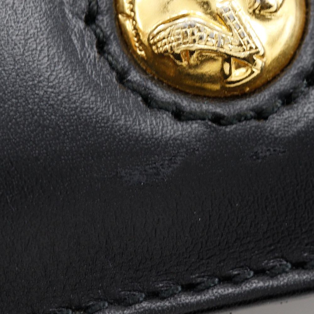 Salvatore Ferragamo 2WAYShoulder Handbag DQ-21 1668 Vintage Black Calfskin Women Used