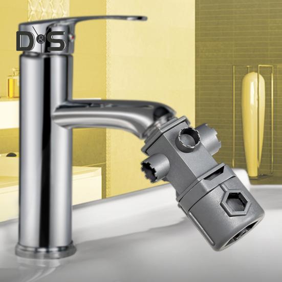 16-in-1 Multifunctional Wrench Tool Set Durable Construction Compact Design Portable Multifunctional Faucet Wrench Repair Tool