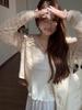 Cotton Lace Camisole Top With 3d Embroidery For Women Spring Summer Casual Wear