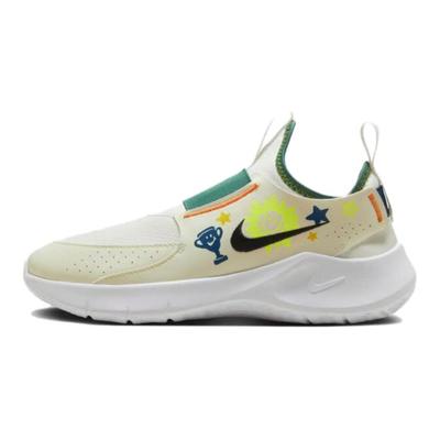 Flex Runner 3 GS Sail Bicoastal Dziecięce Sneakersy Kremowy Czarny Biały HM3717-101