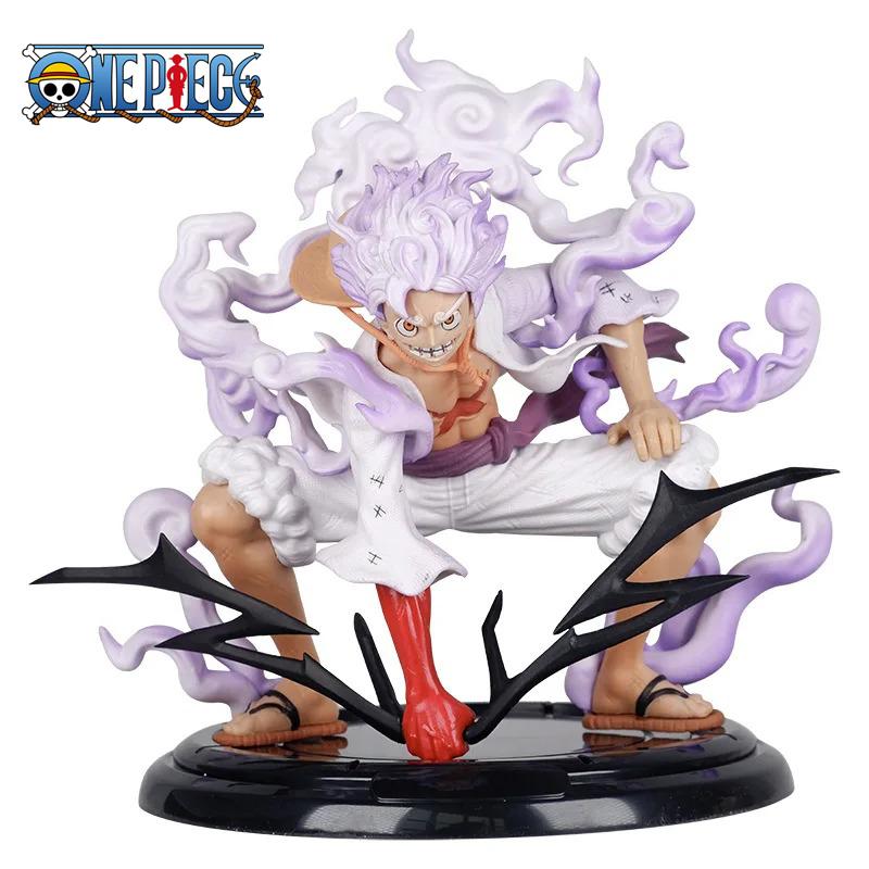 Anime One Piece Luffy Figure Sun God Nika Gear 5 Luffy Figurine PVC Action Figures Collectible Model Toys For Children Gifts