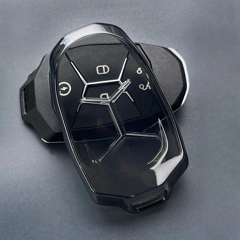 

soft TPU Car fob Key case shell bag set for Lynk Co 05 03 06 07 01 02 09 Smart Keyless Go Remote Transparent Cover Accessories
