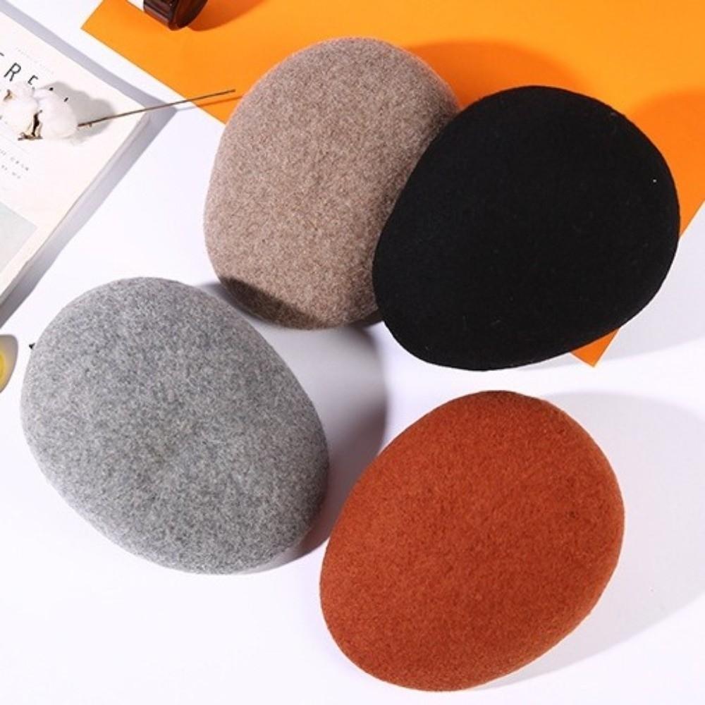 Windproof Forward Cap Breathable Artist Hat Retro Beret Cap Women
