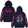 Anime Dorohedoro Noi Shin Hoodie Cool Kaiman Gothic Horror Hooded Sweatshirt Men Women Manga Oversized