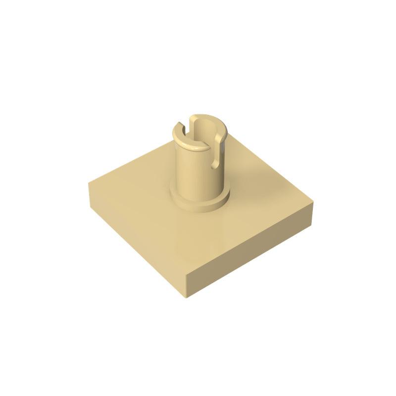 Non-Toxic 50Pcs Part Bricks 2460 Modified Plate 2X2 With Pin Building Blocks Set Board Base Particle Puzzle Diy Toys Birthday Kid Gift