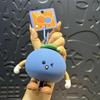 Cartoon Cute Fuits&Vegetables Pvc Portable Coin Purse For Going Out, Headphones, Mini Bag, Backpack Pendant, Gift Toy