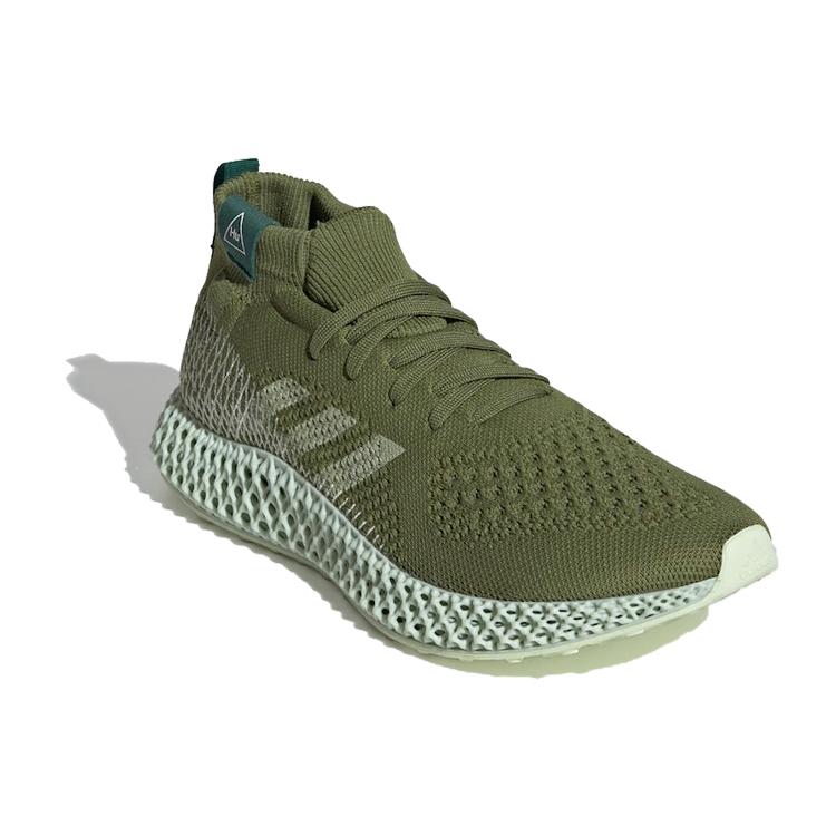 New Adidas 4D Runner Pharrell Tech Olive FV6334