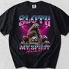 Sloth My Spirit Animal Comfort Colors Graphic Tee, Retro Lightning Sloth Shirt