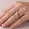 Pure Copper Minimalist Open Ring – Smooth Adjustable Band – Handmade Modern Jewelry