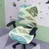 Elegant Elastic Split Chair Cover for Office, Dining, and Computer Chairs