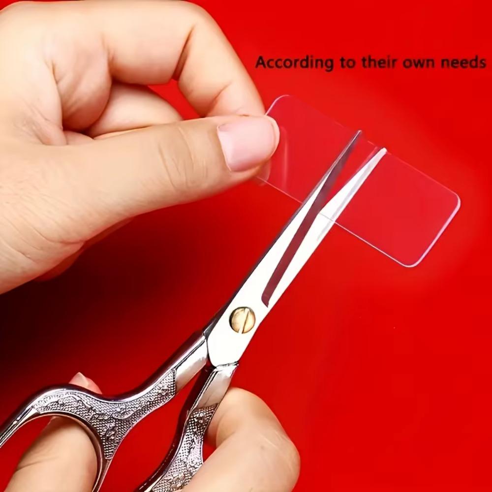 60 Pcs of Double-Sided Scotch Tape Removable Adhesive for Reusable Strong Adhesive Mounting Tape Traceless Transparent Tape