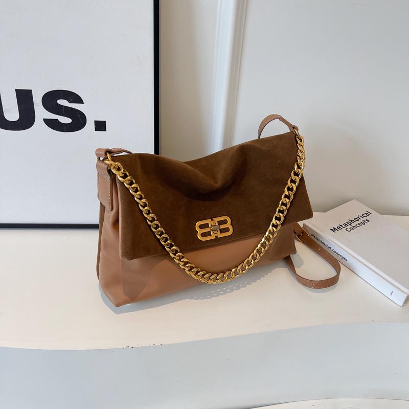 Осенняя высококачественная маленькая квадратная сумка простая женская сумка большой емкости ретро мода подмышечная наплечная сумка хаки