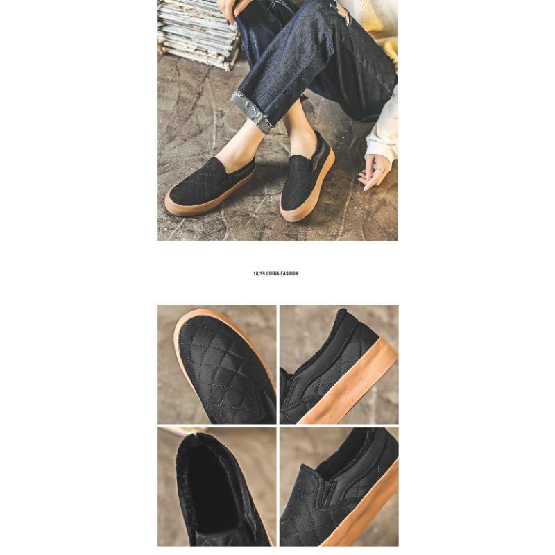 Autumn and Winter Cotton Shoes New Canvas Shoes Niche Shoes Children's Trendy Shoes Board Shoes Casual Shoes