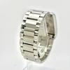 Used EMPORIO ARMANI Men's Watch Silver Rectangular AR-2036 111101 Genuine Belt