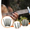6 Pieces Guitar Nut Files Luthier Repair Tool Kit Sturdy for DIY Enthusiasts Classical