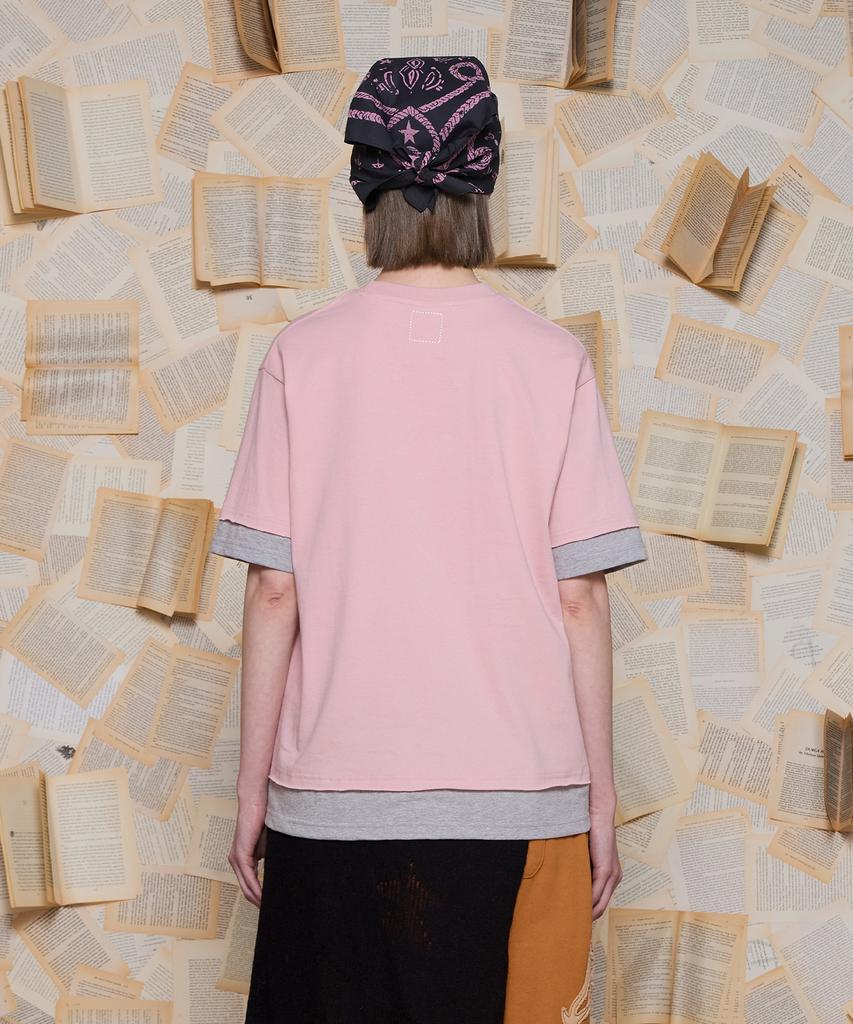 UNALLOYED Western Heart T-Shirt / Pink