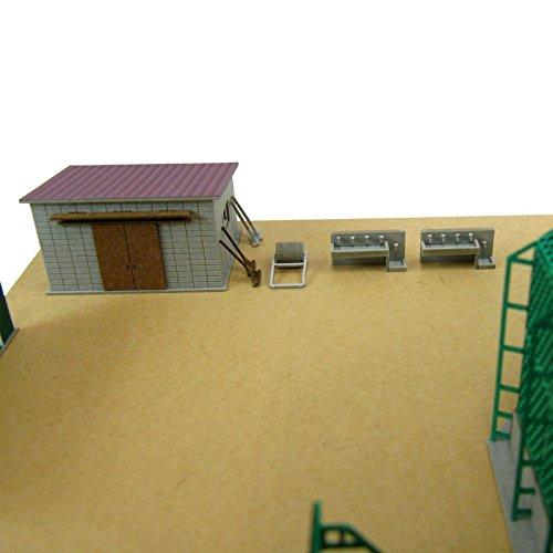Sankei Nostalgic Diorama Series Schoolyard Equipment Paper Craft 1/150 MP03-105