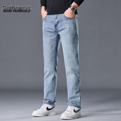 Mark Fairwhale Men's Straight-Leg Stretch Jeans