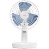 Electric Tabletop 2 Levels of Airflow Up and Down Angle Rotary Blue [Yamazen] Fan, Fan, Small, Swivel, Adjustment, Adjustment, Switch, YDS-EJ18(A)
