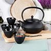 Enameled Cast Iron Tea Kettle With Infuser And Cups Cast Line 1 L / 60 Ml, 8 Pcs.