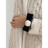Rose Velvet Ribbon Scrunchie [Black]