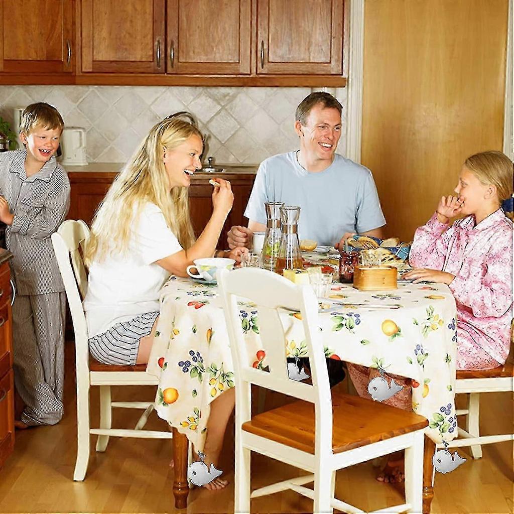Pack Heavy Duty Stainless Steel Tablecloth Weights With Clips For Party, Picnic, Garden, Kitchen, Wedding, Indoor, Camping