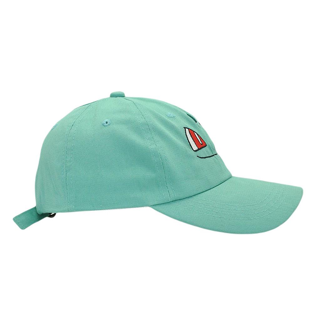 Kreslená baseballová čepice Pokmon Squirtle s ochranou proti slunci pro letní neformální nošení