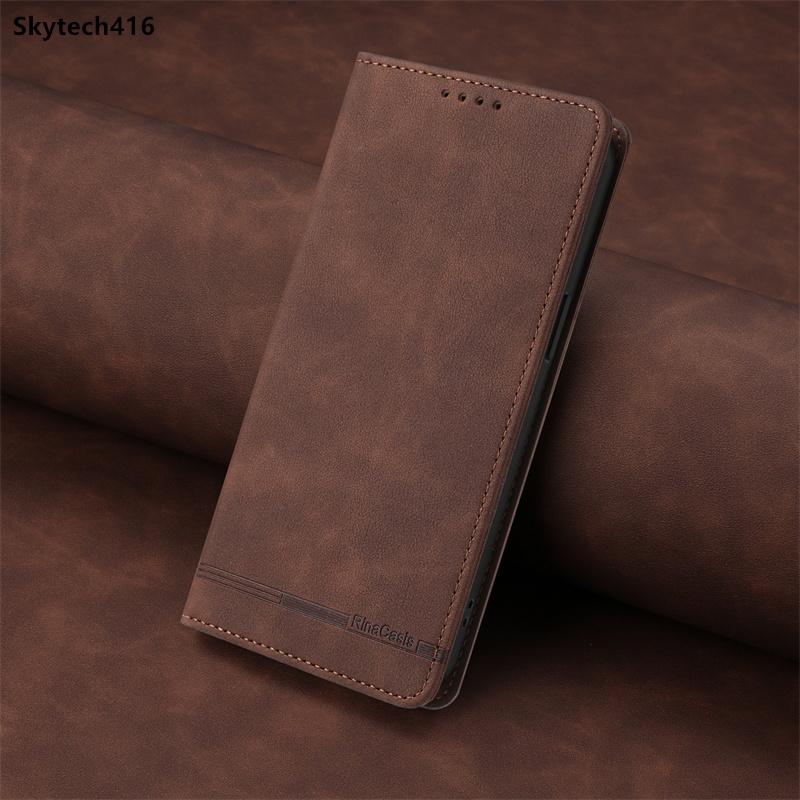 Flip Leather Case For T-Mobile Revvl 6 6X 7 8 T Phone 2 3 Pro 5G Casing Phone Cover Wallet Card Slot Shockproof Anti-Drop