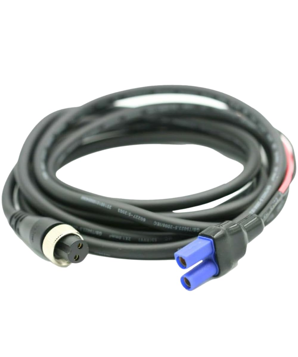 

Blue Ocean Electric Reel Shimano Jump Compatible Power Starter Cord, 2-Core (Alligator Clip, Starter) Cable... (Jump Type)