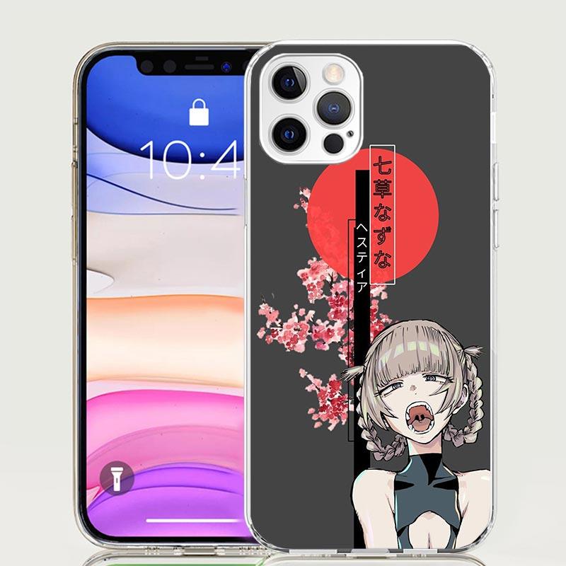 

Call Of The Night Nazuna Phone Case For Apple iPhone 17 Air 16 15 Plus 14 + 13 Mini 12 11 Pro Max 7 8 SE 16Max Soft Shell Cover iPhone 15 Plus