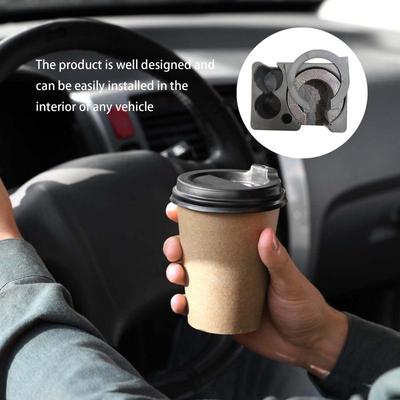 Drink Holder For Car Heat-Resistant Car Cup Holder Organizer Car Water Bottle Holder Versatile Car Cup Holder Expander Vehicle