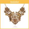 Vintage Style Alloy Flower Pendant Necklace For Women And Holiday Gifts