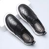 Fashion Soft Bottom Cowhide Loafers Men's Lightweight Slip-On Leather Shoes Wear-Resistant Driving Casual Shoes New Male Walking Flats