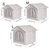 1Pc Aluminum Film Dog Oxford Cloth Warm Pet Air-conditioned House Convenient Cat Summer/Winnter Closed Pet Nest Large Space