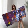 L-Limp B-Bizkit Beach Towel Colorful Bath Towels for Girl Microfiber Quick Dry Custom Sand Free Beach Yoga Spa Gym Pool