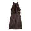 European and American summer new French retro fashion temperament high-end sleeveless commuter dress
