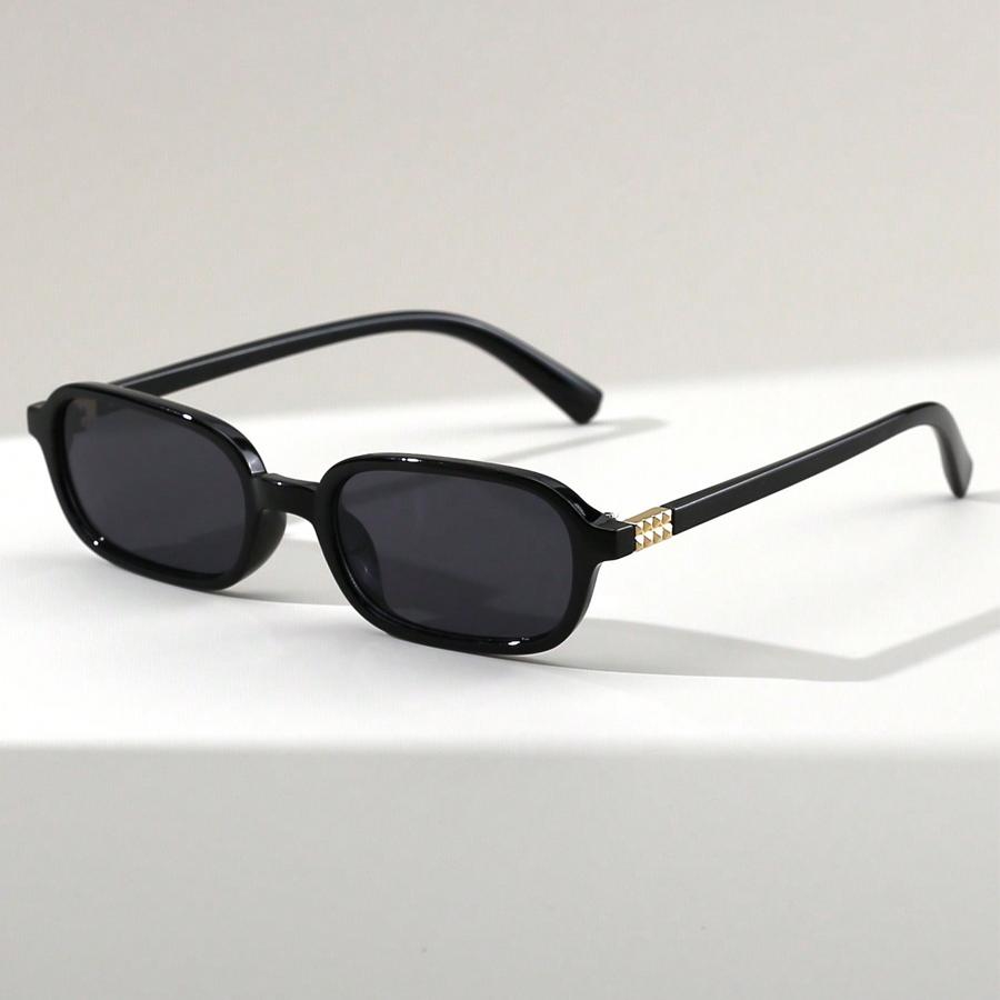Sexy Small Rectangle Sunglasses Women Vintage Brand Designer Black Leopard Sun Glasses Men Shades Female Eyewear  UV400