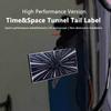 Time Space Tunnel Logo For Tesla Model 3 Y S X Trunk Badge Emblem Decals Sticker Model 3 Highland 2024 Performance Accessories