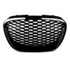 RM-CAR Front Honeycomb Grill Mesh Badgeless Grille For Seat Leon MK2 1P Altea Toledo Mk3 2004-2009 Front Bumper Grill Hood Mesh